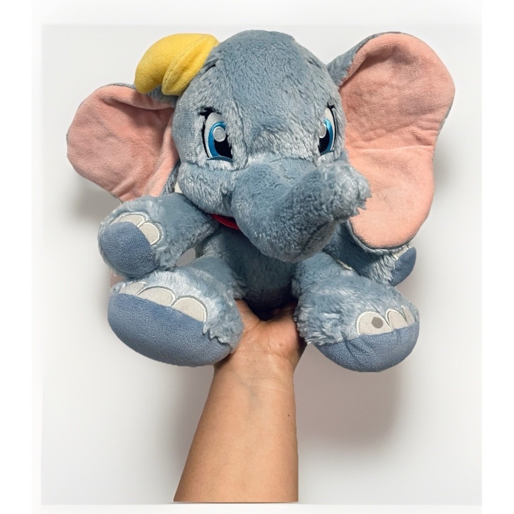 Disney Parks Dumbo Elephant Big Feet 11‎ Inch Soft Plush Stuffed Animal
